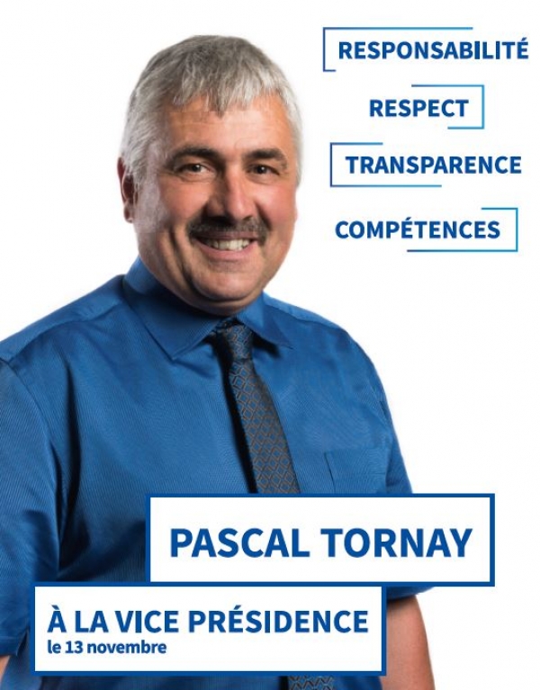 Parole à Pascal Tornay, candidat à la vice-présidence